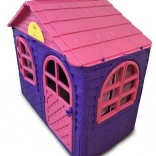 Dětský zahradní domeček fialovo‑růžový DOLONI