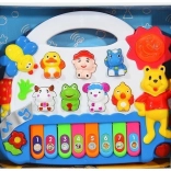 Dětské piánko se zvířecími zvuky, 2 barvy