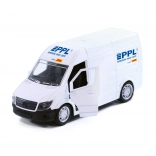 Kovové auto PPL s otevíracími dveřmi