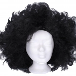 Černá paruka na karneval a tematické večírky