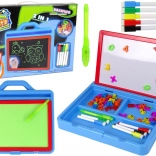 Svítící magnetická kreslicí tabule 2v1 pro děti