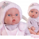 Antonio Juan Picolín - realistická panenka miminko celovinylová 21 cm