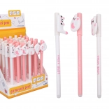 gumovací propiska 0,5 mm s motivem kotěte