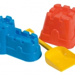 ANDRONI formičky na písek – hradby s lopatkou (mix barev)