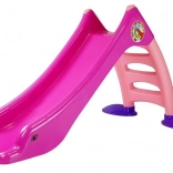 Zahradní skluzavka pro děti růžovo‑fialová