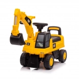 Dětské odrážedlo CAT bagr žluté