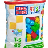Mega Bloks First Builders velký pytel kostek (60 ks)
