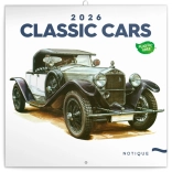 Poznámkový kalendář Classic Cars - Václav Zapadlík, 2026
