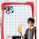 Stíratelná oboustranná tabulka A4 HARRY POTTER s fixem