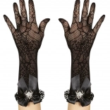 Návleky na ruce s motivem pavučin