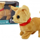 Interaktivní plyšový pejsek