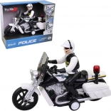 Policejní motorka se světlem a zvukem