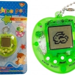 Elektronická hra TAMAGOTCHI zelená s krátkým řetízkem