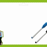 Oboustranně stíratelná kreslící podložka Krtek A4