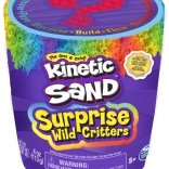 Kinetic sand kyblík s překvapením – divoká zvířátka