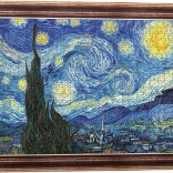 Puzzle s Rámem Hvězdná noc 500 dílků