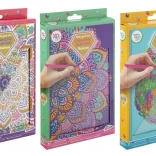 Grafix diamantové malování – zápisník A5 Mandala