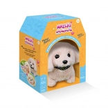 Interaktivní plyšový pejsek Alík – béžový (MAZLÍCI)