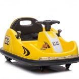 Dětské elektrické autíčko bumper car žluté