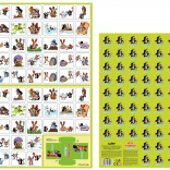 Krtek a kamarádi vystřihovací pexeso