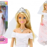 Svatební panenka s kyticí