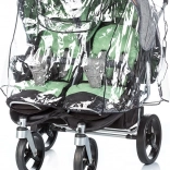 Univerzální pláštěnka na kočárek pro dvojčata CHIPOLINO