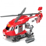 Hasičská helikoptéra s realistickými efekty