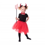 Dětský kostým čertice s tutu sukní
