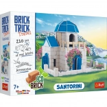 Stavebnice z cihel BRICK TRICK Travel Santorini, 210+ dílků