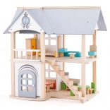 Domeček pro panenky s nábytkem Villa Isabelle