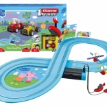 autodráha carrera first prasátko peppa 2,4 m