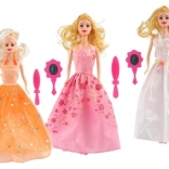 Panenka s kloubovými spoji a doplňky