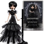 Sběratelská panenka WEDNESDAY ADDAMS – Monster High Collector Rave’n
