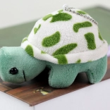 Plyšová želva 10 cm modrá přívěsek