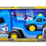 Teamsterz policejní nákladní vůz s autíčkem