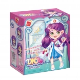 QMAN UNA Series šatní skříň – doktorka stavebnice pro děti