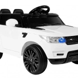 Dětské elektrické autíčko bílé