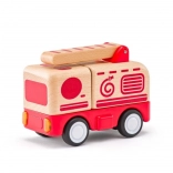 Hasičský vůz s osvětlením a signálem