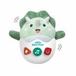 Rolovací plyšový dinosaurus se světelnými a zvukovými efekty 20 cm