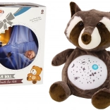 Plyšový Usínací Medvídek s Nočním a Denním Režimem