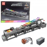 Stavebnice kuličková dráha s elektrickým motorem, 1038 dílků