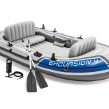 Nafukovací člun Excursion 4 pro 4 osoby s pádly a pumpou