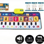 Elektronická hrací podložka pianko Zvířátka a jejich kapela 80 × 37 cm