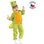 Karnevalové šaty Dinosaurus pro děti 92-104 cm