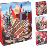 Dárková taška Vánoční motivy malá