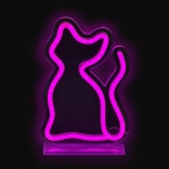 2Kids Toys led neonová lampička kočka
