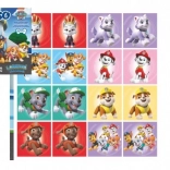 Pexeso v sešitu Tlapková patrola 64 ks