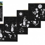 Vyškrabovací obrázek Krtek a přátelé