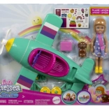 Barbie Chelsea – letadlo s panenkou pilotkou a štěňátkem