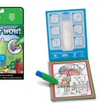 Kouzelné malování vodou zvířátka omalovánky s vodním štětcem